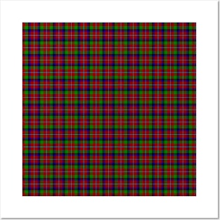 Graham Red Plaid Tartan Scottish Posters and Art